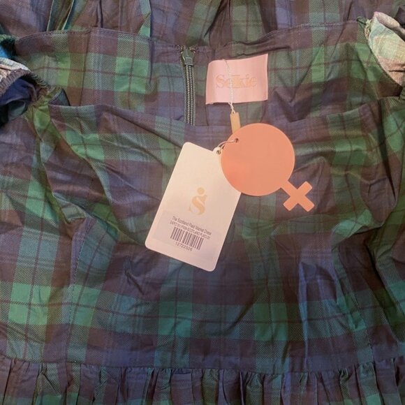 2X NWT Selkie Scotland Plaid Market dress - Picture 2 of 5